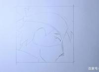 卡卡西最简头像绘制步骤，看完你也会了