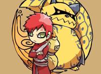 火影九大尾兽变Q版画风，奇拉比八尾友情破裂，守鹤“胖成球”