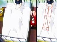 火影忍者中的穿帮镜头，卡卡西意外阵亡，两米大长腿的佐助穿越了