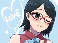 《火影忍者》情侣头像，佐良娜的CP原来是巳月？那博人的是？