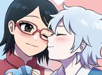 《火影忍者》情侣头像，佐良娜的CP原来是巳月？那博人的是？