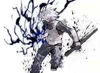 《火影忍者》水墨壁纸，春野樱英气十足，波风水门帅炸了