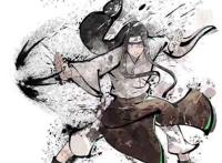 《火影忍者》水墨壁纸，春野樱英气十足，波风水门帅炸了