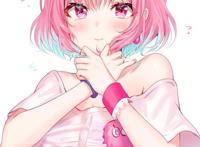 二次元美少女插画，这么可爱一定是宅男喜欢的类型