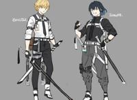 鬼灭之刃全员制服，义勇蝴蝶忍情侣装，网友表示：爱了！