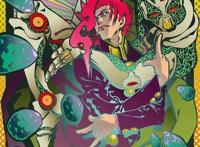 JOJO:“接招吧DIO，半径二十米的的绿宝石水花喷射！”