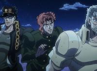 jojo：承太郎上学做人的表现，他妈妈还认为他是温柔的孩子，原因