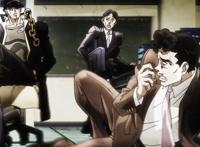 jojo：承太郎上学做人的表现，他妈妈还认为他是温柔的孩子，原因