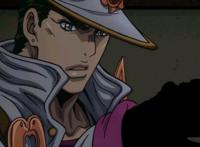 jojo中承太郎或是故意受伤，只为仗助成功担起大梁