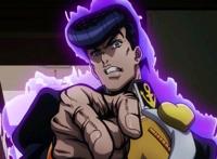 jojo中承太郎或是故意受伤，只为仗助成功担起大梁