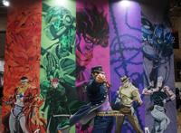 JOJO：195cm的等身承太郎好帅气，网友：去合影都没法同框！