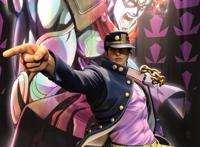 JOJO：195cm的等身承太郎好帅气，网友：去合影都没法同框！