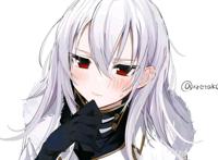 碧蓝航线北联白毛舰娘玩梗图企业混入其中被五等分的指挥官