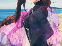 fgo：虞姬画师公开周年服装正面和隔壁碧蓝航线的天狼星学坏了