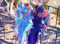 碧蓝航线同人图：海上高达都是甜美舰娘，精选p站高清壁纸