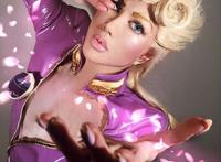 神形兼备！胸器女神叶恭子新JOJO主角乔鲁诺COS照引狂赞