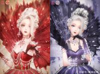 闪耀暖暖新性感闪耀套超赞华丽火焰女王点燃圣诞最炫的烟火