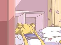 美少女战士：月野兔的背影和正面壁纸，哪个你最喜欢？