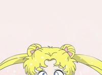 美少女战士：月野兔的背影和正面壁纸，哪个你最喜欢？