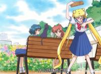 她是美少女战士中的月野兔，也是我心中的女英雄