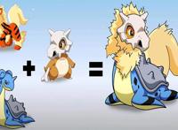 精灵宝可梦：民间大神恶搞融合宝可梦，阿勃梭鲁融合进化最辣眼睛