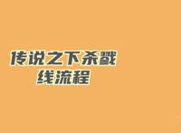 传说之下杀戮线流程