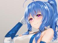 碧蓝航线：疑似圣路易斯浴衣配白丝新皮肤玩家：谁扛得住啊