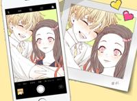 《鬼灭之刃》善逸 祢豆子的甜蜜合照，狂撒狗粮喂粉丝、吃得真饱