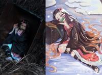 祢豆子的5种形态，可爱呆萌把人融化，看完之后你只想先把她带走