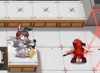 明日方舟:因矿石病失业的都市猎人四月，特点就是腿部扭曲严重