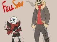 undertaleAU—fellswap—red的设定