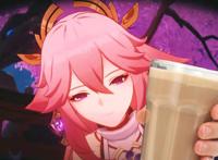 原神：八重神子技能和专武疑似曝光，大招特写让她看上去更屑了