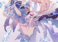 原神同人：荧开解受了委屈的心海，一下赢得了她的芳心