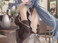 原神同人：荧陪甘雨加班，甘雨却在想入非非