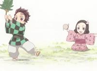 日本动漫《鬼灭之刃》：倍受争议的祢豆子，变大变小随意切换