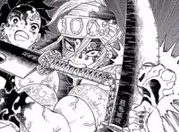 鬼灭之刃：祢豆子展现特殊技能，惊艳全场，善逸幸免于难