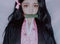 《鬼灭之刃》6个版本的祢豆子COS，黑人版祢豆子实在太辣眼睛了！