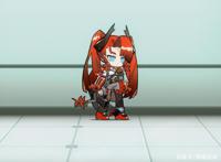 明日方舟新五星狙击熔泉公开红发双马尾高跟鞋龙妹让博士狂喜