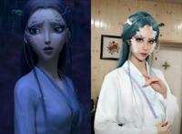 当《白蛇缘起》被cos后，许宣帅气十足，白蛇像从画中走出来一样