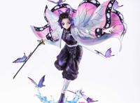 蝴蝶忍高难度手办，姿势过于刁钻，一不小心就会扭伤脖子和腰