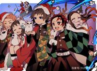 送给大家的圣诞节礼物！《鬼灭之刃》蝴蝶忍小姐姐的福利插图！