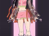 《鬼灭之刃》全员赛博朋克装，蝴蝶忍很迷人，甘露寺要打马赛克！