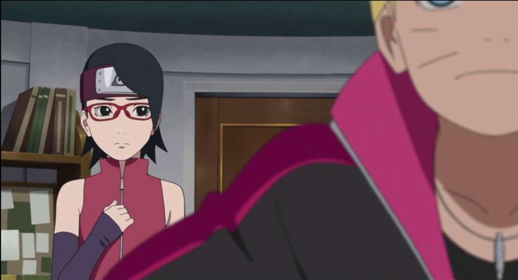 mission, boruto gets into an argument with naruto and sarada