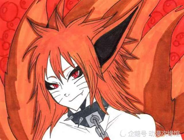 火影忍者中当尾兽们拟人化后