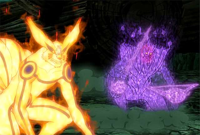 《火影忍者》中“神之力”须佐能乎的九种形态