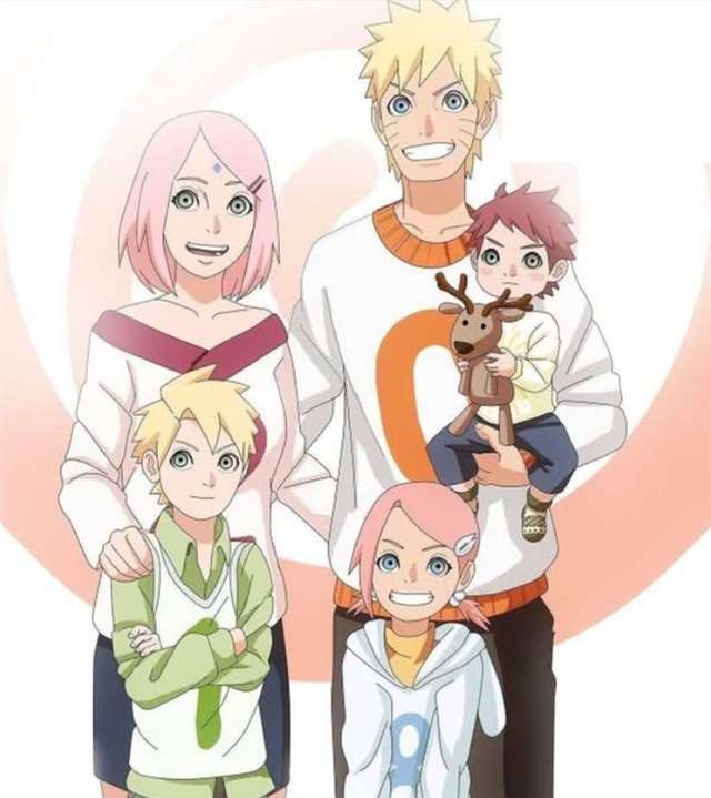 火影忍者鸣人曾经有过的4个孩子