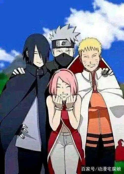 火影忍者：卡卡西老了，鸣佐樱成熟了，一代人永远的回忆