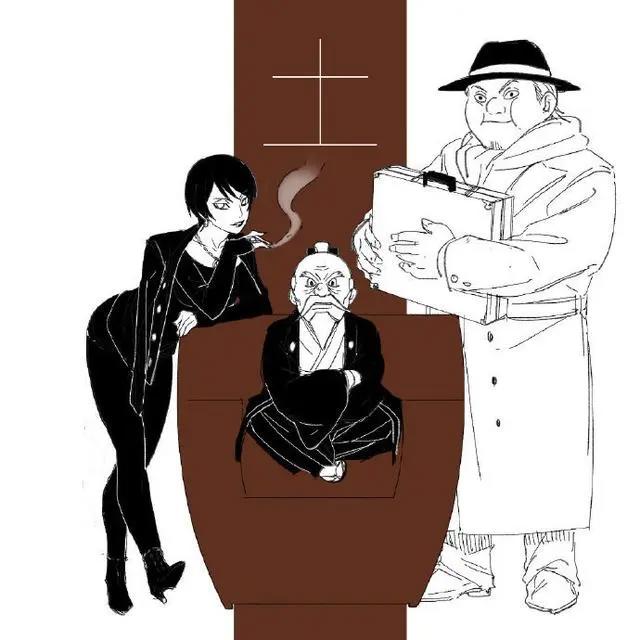 当五影换上西装，纲手妩媚动人，我爱罗宛如童话王子