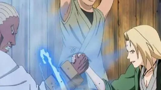 火影忍者:有着怪力术的纲手,掰手腕居然输掉了