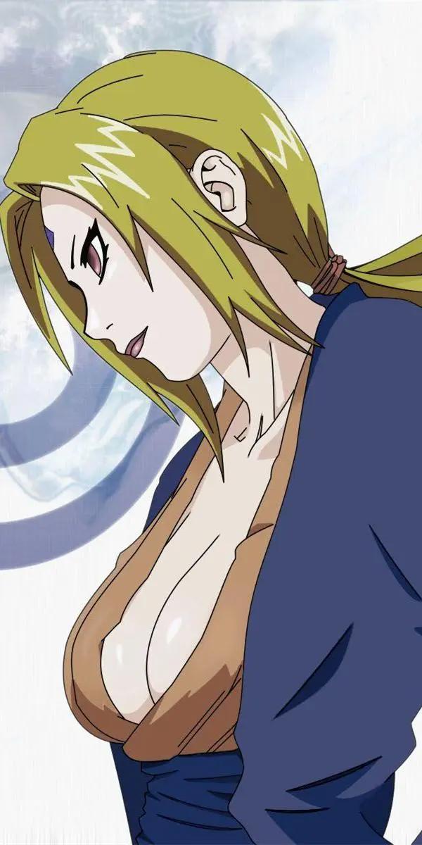 《火影忍者》纲手，怪力的少女婆婆，动漫全面屏壁纸无水印分享